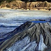 Mud Volcanoes, Buzau, Romania