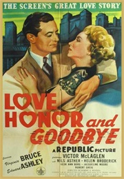 Love, Honor and Goodbye (1945)