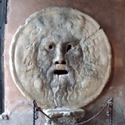 Mouth of Truth, Basilica of Santa Maria in Cosmedin, Rome, Italy