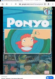 Ponyo Volume 1 (Hayao Miyazki)