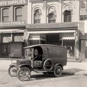 Vintage Delivery Truck