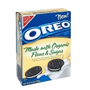 Made With Organic Flour and Sugar Oreo
