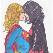 Kara Zor-El and Kate Kane