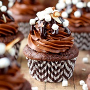 Rocky Road Cupcake