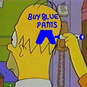 Walking Billboard for Blue Pants