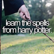 Learn the Spells From Harry Potter