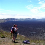 Hike to Sierra Negra Volcano in Isabela Island, Galapagos