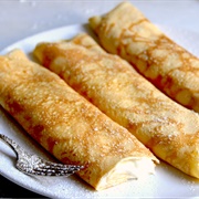 Schokoladen Topfenpalatschinken