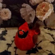 Cardinal (Hand Painted by Angelina Jensen)