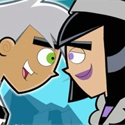Danny Phantom and Sam Manson