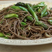 Buckwheat Noodles With Chile and Scallions (Bhutan)