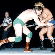 Roddy Piper vs. Greg Valentine – Dog Collar Match: Starrcade 1983
