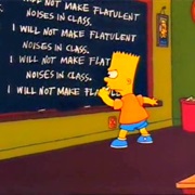 I Will Not Make Flatulent Noises in Class