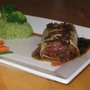 Stuffed Ostrich Filet