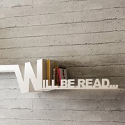 Typographic Bookshelf