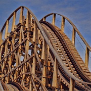 Wooden Roller Coaster