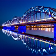 Railway Bridge, Riga, Latvia