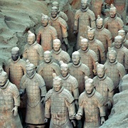 Visited the Army of the Terracotta Warriors, Xian, China