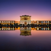 The Grand Ali Qapu Palace of Isfahan