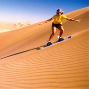 Sand Surfing the Sahara