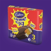 Creme Egg Ice Cream Stick
