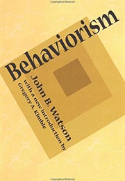 Behaviorism (John B. Watson)