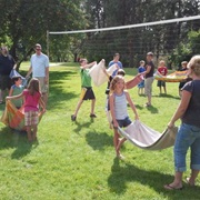 Water Balloon Volleyball