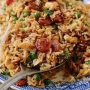 Sausages Fried Rice