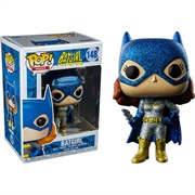 Batgirl Blue Glitter