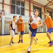 Playing Basketball (As a Kid)