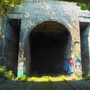 Wolfe&#39;s Cove Tunnel, Quebec City, Quebec