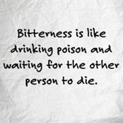 Gut-Wrenching Bitterness