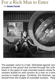 For a Rich Man to Enter (Susan Forest)