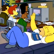 Homer Goes to College