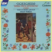 Johannes Ockeghem - Missa Prolationum; 5 Motets (The Clerks' Group/Edward Wickham)
