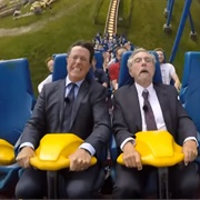 First Time Riding Roller Coasters