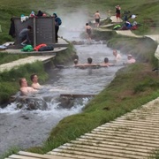 Reykjadalur Hot Spring Thermal River, Iceland