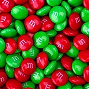 Christmas M&M's