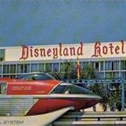 Disneyland Hotel Monorail Station (1961-1999)