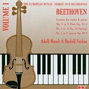 Ludwig Van Beethoven - Violin Sonata in F Major, Op. 24, "Spring" (Adolf Busch & Rudolf Serkin)
