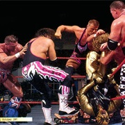 Team Austin vs. the Hart Foundation, IYH 16: Canadian Stampede