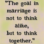 My Husband & I More United in Goals