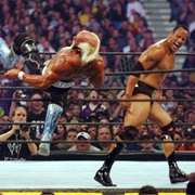The Rock vs. Hulk Hogan,Wrestlemania 18