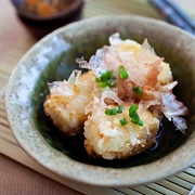 Agedashi Dofu in Japan