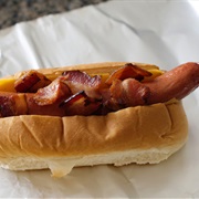 "Texas Tommy" Hot Dog (Pennsylvania)