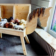 Selfmade Wooden Toy-Horse