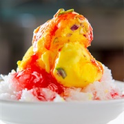 Saffron Ice Cream & Faloode