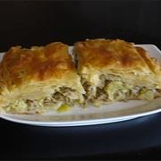 Mince and Leek Pie