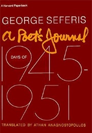 A Poet's Journal: Days of 1945-1951 (Giorgio Seferis)