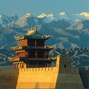 Jiayuguan Fortress, Where the Great Wall Ends, Gansu, China